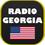 radio georgia: radio stations android application logo